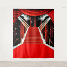 Fond de scène photo sur tapis rouge 