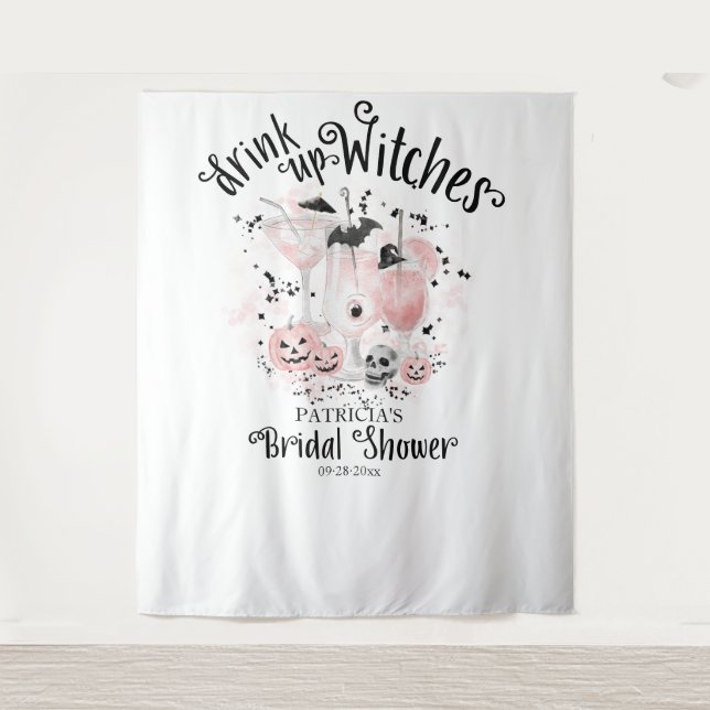 Tenture Fond de scène pour enterrement de vie de jeune fil (Devant)