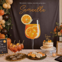Fond de toile personnalisé pour une fête prénuptia
