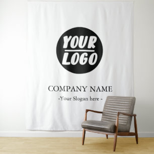Tenture Fond personnalisé pour les événements avec le logo
