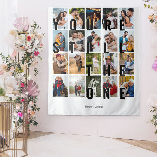 Tenture Fond pour anniversaire 20 Photos Tu es toujours le