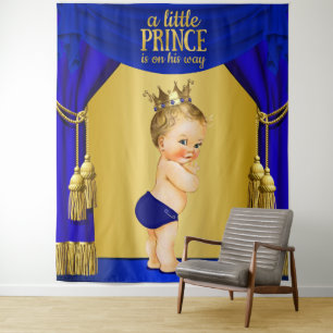Tenture Fonds pour Baby Shower de Prince