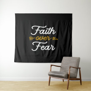 Tenture Force spirituelle Foi sur la peur