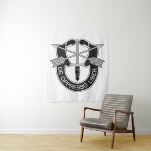 Tenture Forces spéciales SF De Oppresso Liber