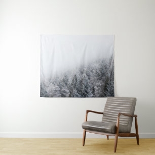 Tenture Forêt gelée