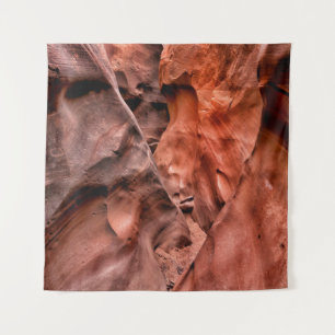 Tenture formations rocheuses Brown