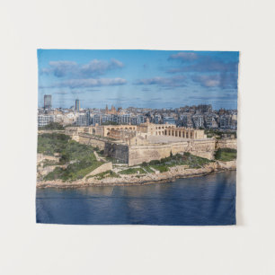 Tenture Fort Manoel et Sliema de La Valette, Malte