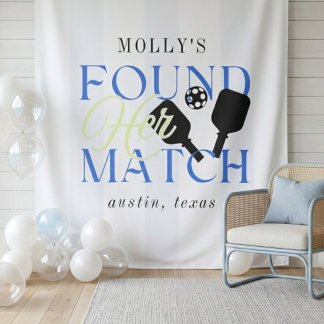 Tenture Found Her Match Pickleball Sporty Bachelorette