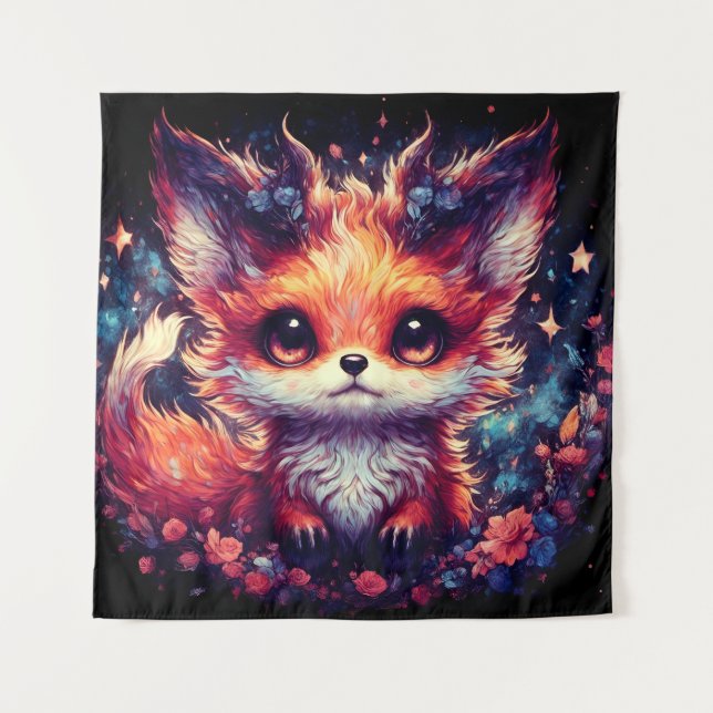 Tenture Foxy Little Devil (Devant)