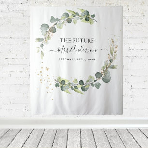 Tenture Futur Mme Eucalyptus Toile de fond de Photobooth