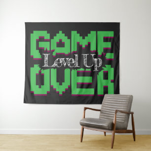 Tenture Game Over, Ressuscitez les jeux vidéo vintage et p