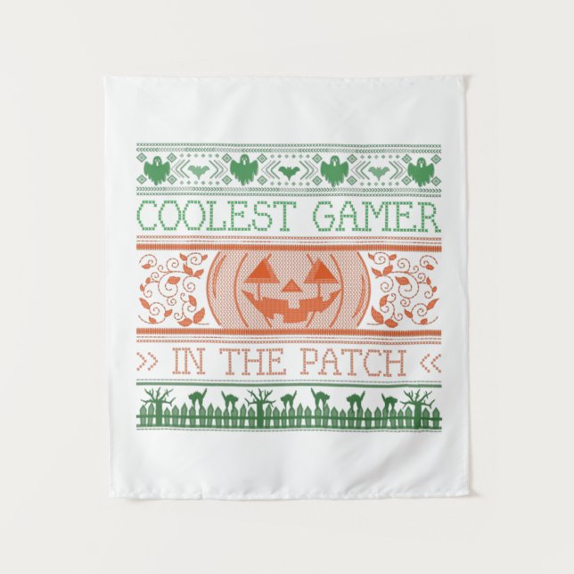 Tenture Gamer Le Plus Coolle Dans Le Patch (Devant)