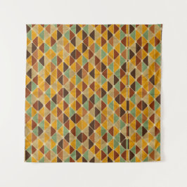 Tenture Géométrie colorée minimaliste – Motif frais et élé