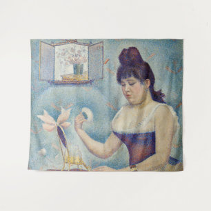 Tenture Georges Seurat - Jeune Femme Se Poussant