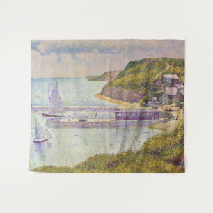 Tenture Georges Seurat - Port-en-Bessin à marée haute
