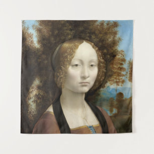 Tenture Ginevra de' Benci Léonard de Vinci  