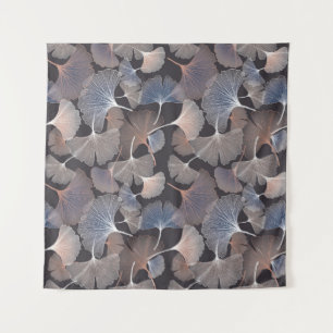 Tenture Ginkgo feuilles : élégant motif naturel.