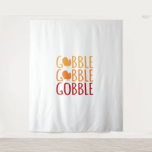 Tenture Gobble Funky Thanksgiving Turquie Famille Hommes F