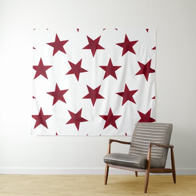Tenture Golden Stars Motif 7 (En situation (horizontale))