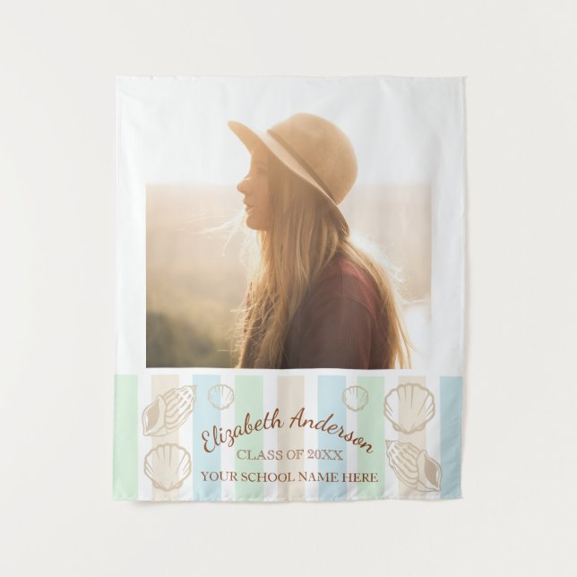 Tenture Grad Club Beach Party (Devant)