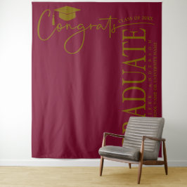 Tenture Graduat minimaliste de Bourgogne