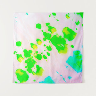 Tenture Graffiti d'art sale. Ikat Abstrait
