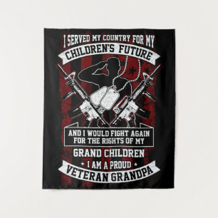 Tenture Grand-père vétéran