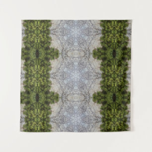 Tenture Green Moss & Earth Nature Art