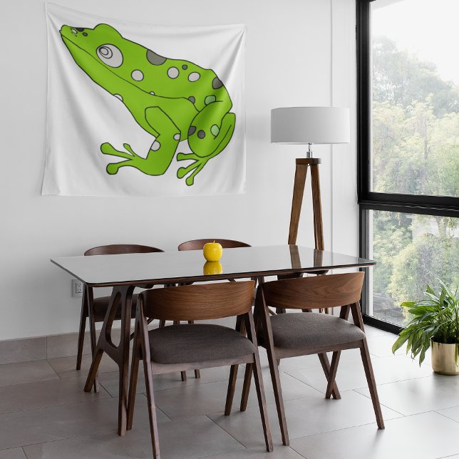 Tenture Grenouille verte (Créateur téléchargé)