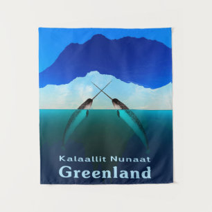 Tenture Groenland - Narwhal