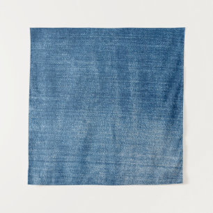 Tenture Gros plan bleu jean texture