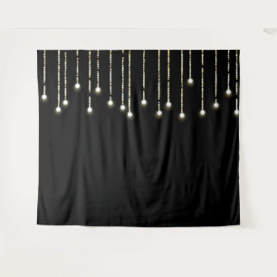 Tenture Guirlandes Lumineuses Tendances sur un Photomaton