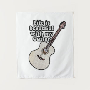 Tenture guitare positive pour les joueurs de guitare