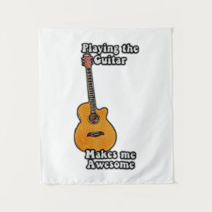 Tenture guitare positive pour les joueurs de guitare