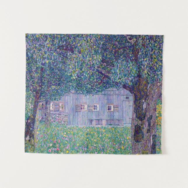 Tenture Gustav Klimt - Ferme en Haute-Autriche (Devant (Horizontal))