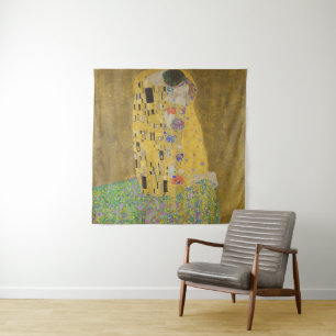 Tenture Gustav Klimt Le Baiser