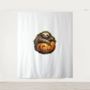 Tenture Halloween classique à thème Sloth T-shirt
