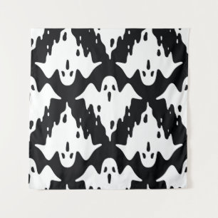Tenture Halloween Ghost Éffrayant Motif sans couture