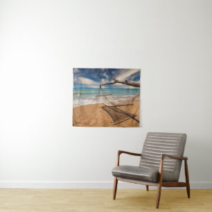 Tenture Hamac sur le rivage