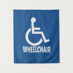 Tenture Handicap Fauteuil roulant