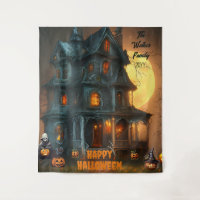 Hauny House Happy Halloween Nom de famille | Année