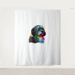 Tenture Havanais Chien Pop Art Design Havanais Amateurs