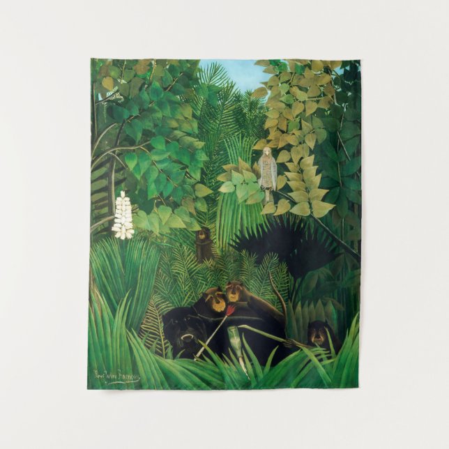 Tenture Henri Rousseau - Les Joyeux Jesters (Devant)