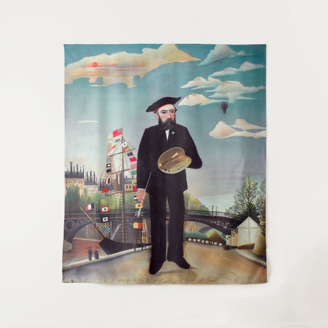Tenture Henri Rousseau - Mon portrait-Paysage (Devant)