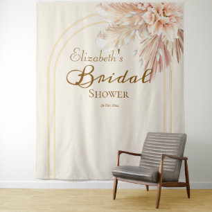 Tenture Herbe de pampa tendance Luxe Douce Mariage