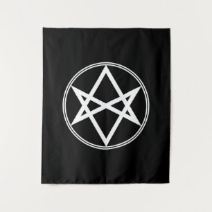 Tenture Hexagram unicursale de Falln