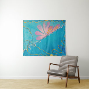 Tenture Hilma af Klint   Amour Vintage Abstrait - Eros I