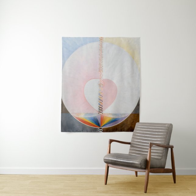 Tenture Hilma af Klint - La colombe (En situation)