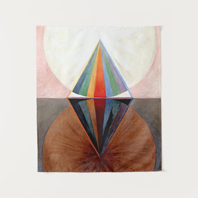 Tenture Hilma Af Klint Le Cygne No 12 (Devant)