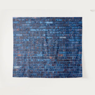 Tenture Hip hop de briques bleues Anniversaire de la fête